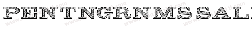 PENTNGRNMS SALEMCN字体转换